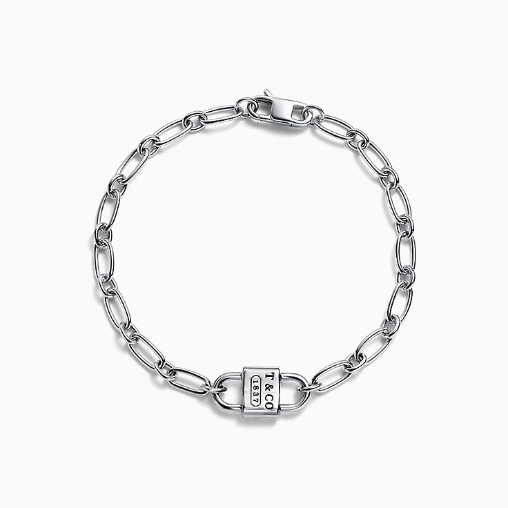 ティファニー 1837™ ダブル ロック ブレスレット スターリングシルバー