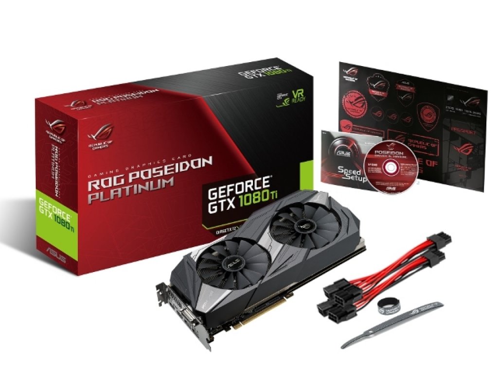 ASUSから空水冷両対応のGTX 1080 Tiグラフィックスカード 「ROG
