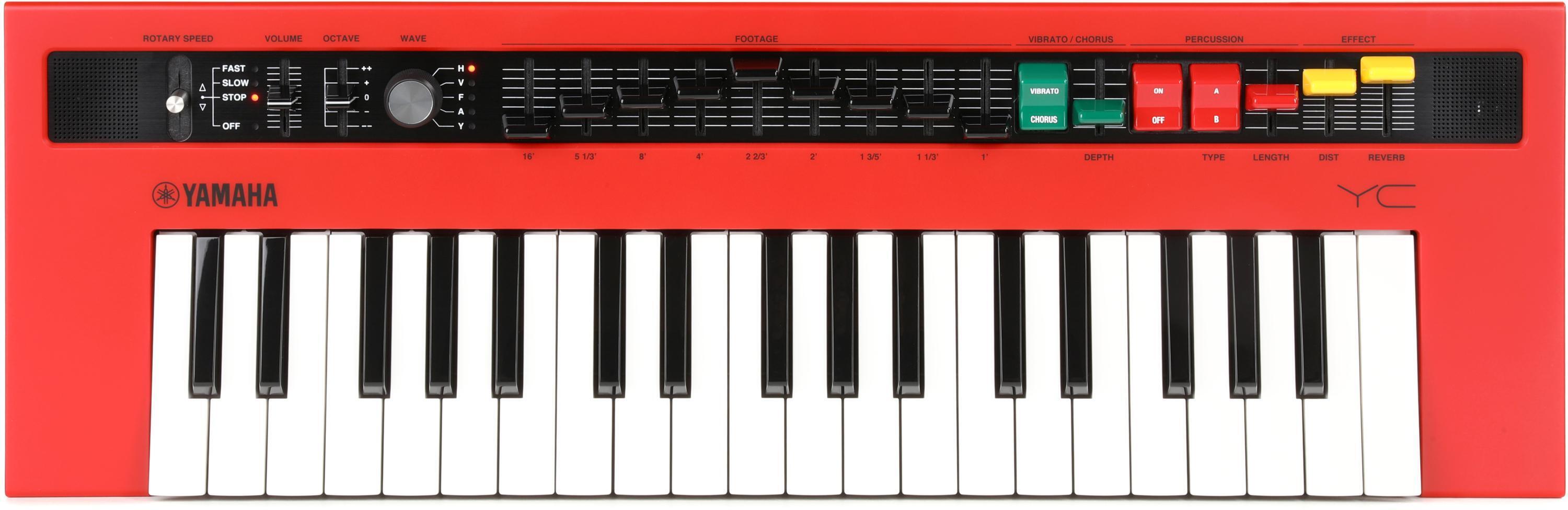 Yamaha Reface YC Combo Organ Synthesizer with Gig Bag | Sweetwater