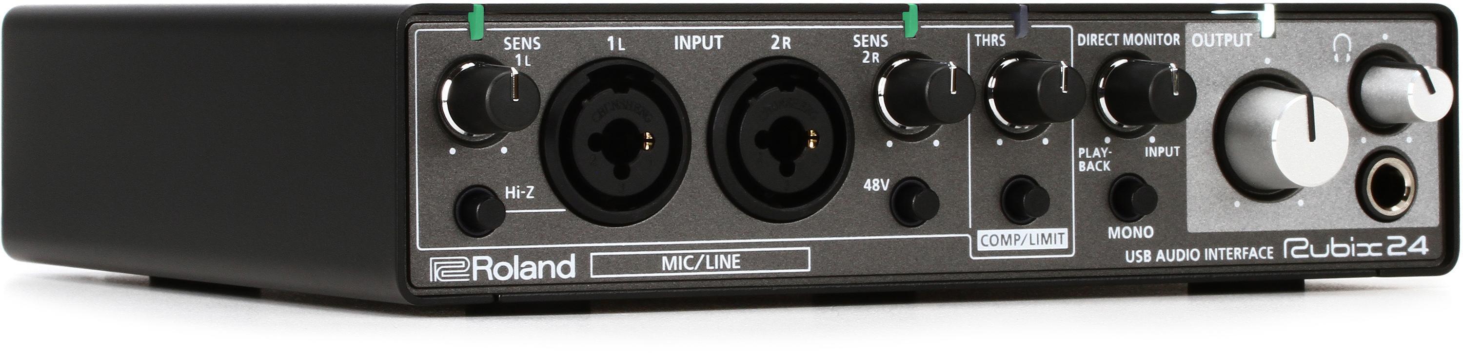 Roland Rubix 22 USB Audio Interface | Sweetwater