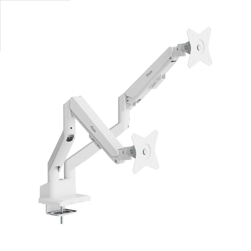 Amazon.co.jp: Pixio PS1D Wave White モニターアーム デュアル 白