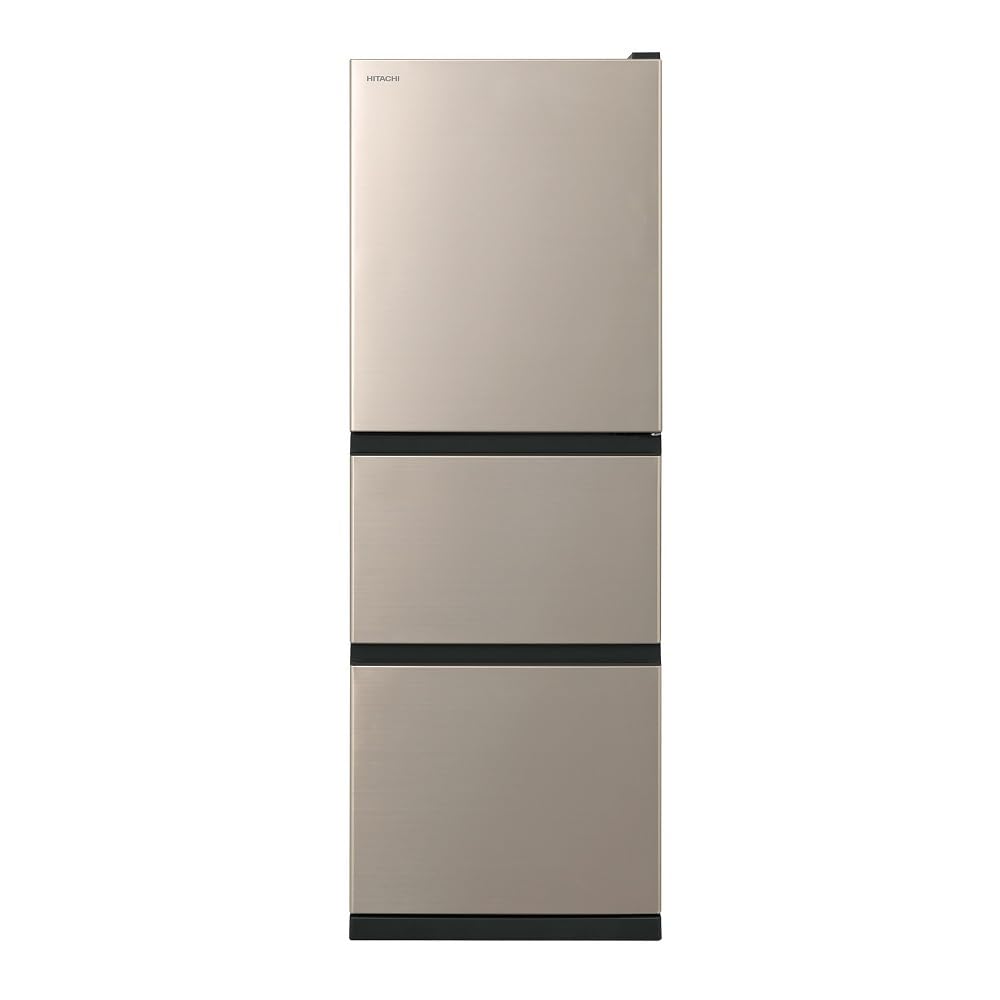 Amazon | 日立 冷蔵庫 幅54cm 265L 右開き R-27V N ライトゴールド