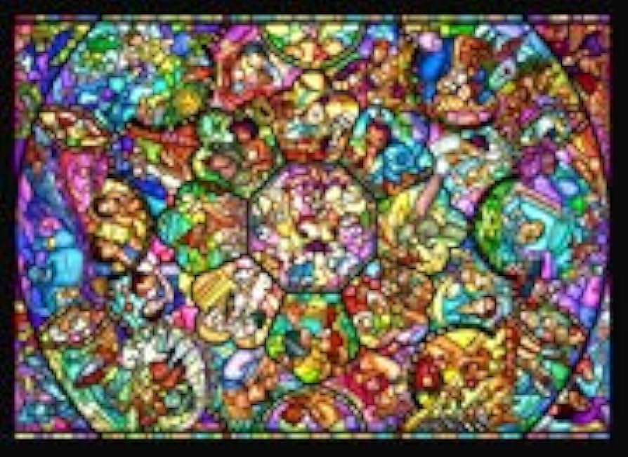 Amazon.co.jp: TEN-D500-457 ディズニー オールスターステンドグラス