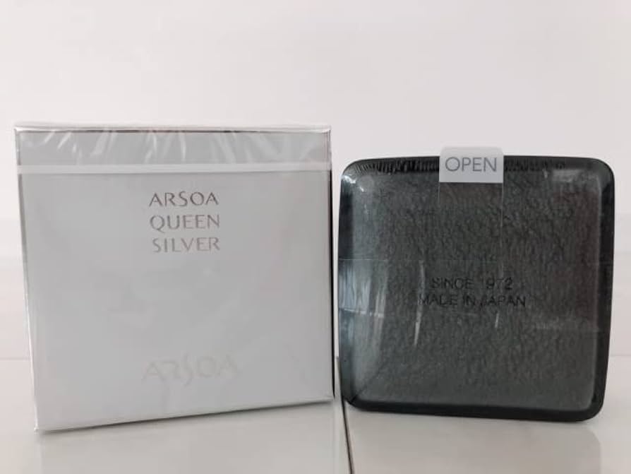 Amazon | アルソア ARSOA クイーンシルバー 135g 洗顔石けん