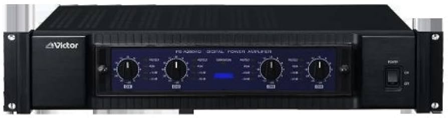 Victor PS-A2604D 4ch デジタルパワーアンプ 完動品 【公式通販】