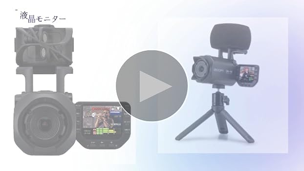 Amazon.co.jp: ZOOM 4Kビデオカメラレコーダー Q8n-4K XLR 2系統入力