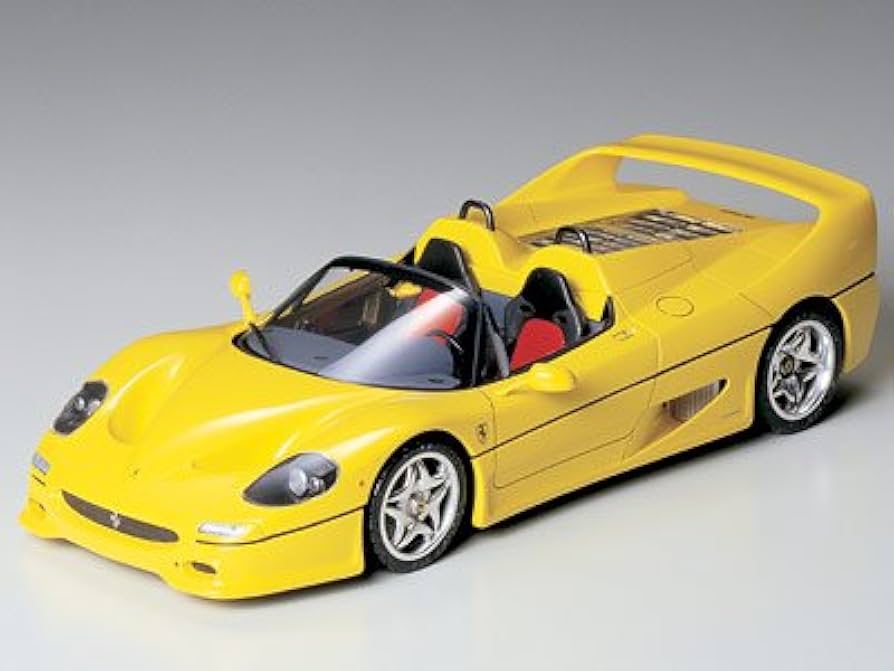 Amazon | タミヤ 1/24 スポーツカーシリーズ フェラーリF50 イエロー
