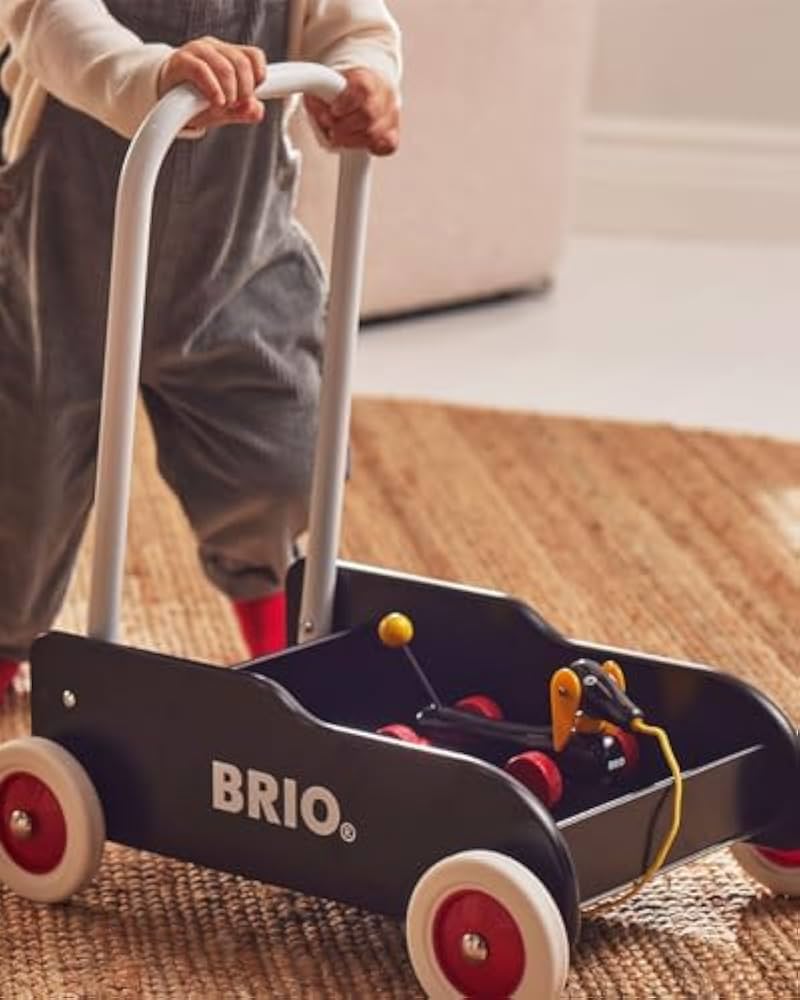 Amazon.co.jp: BRIO (ブリオ) 手押し車 ブラック 31351 対象年齢 9か月