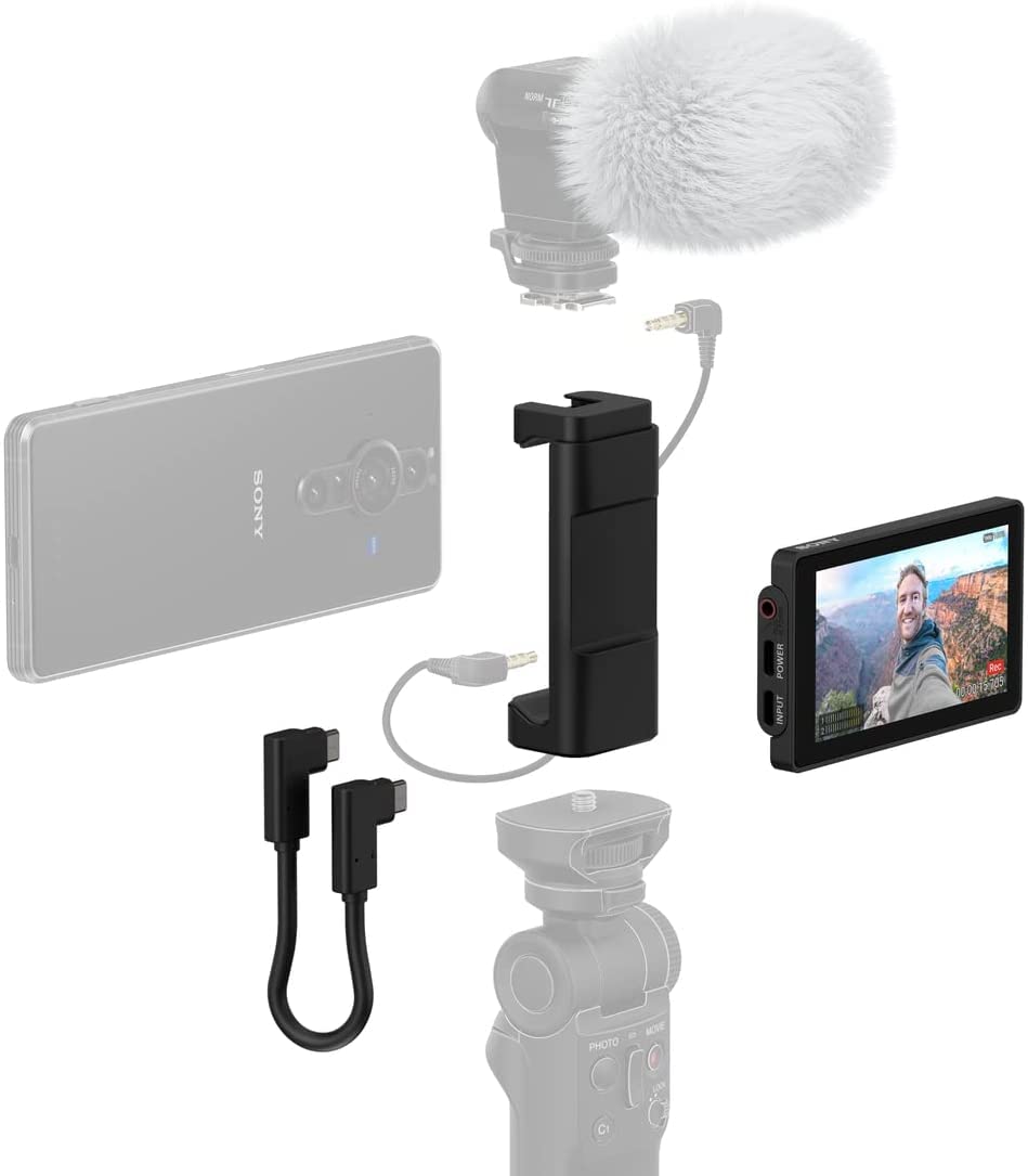 Sony Vlog-Monitor XQZ-IV01 Xperia PRO-I (3,5 inç ekran, metal