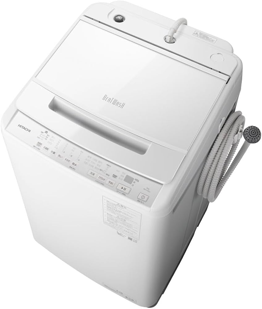Amazon | 日立 全自動洗濯機 洗濯10kg ホワイト ビートウォッシュ BW