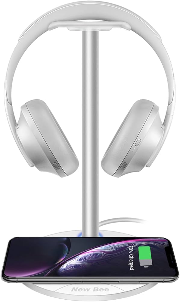Amazon.co.jp: ヘッドホンスタンド 充電式 ヘッドセットスタンド