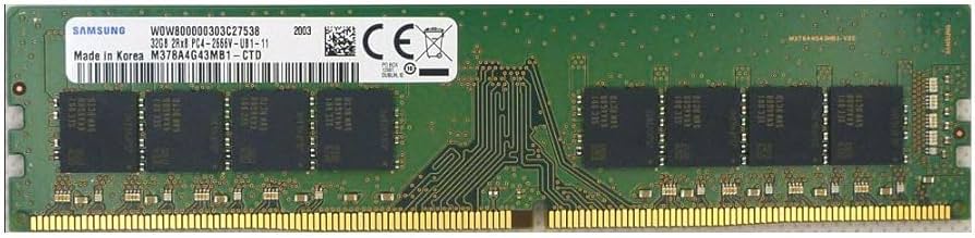 Amazon.com: SAMSUNG 32GB DDR4 2666MHz 288 PIN PC4-21300 UDIMM 1.2V