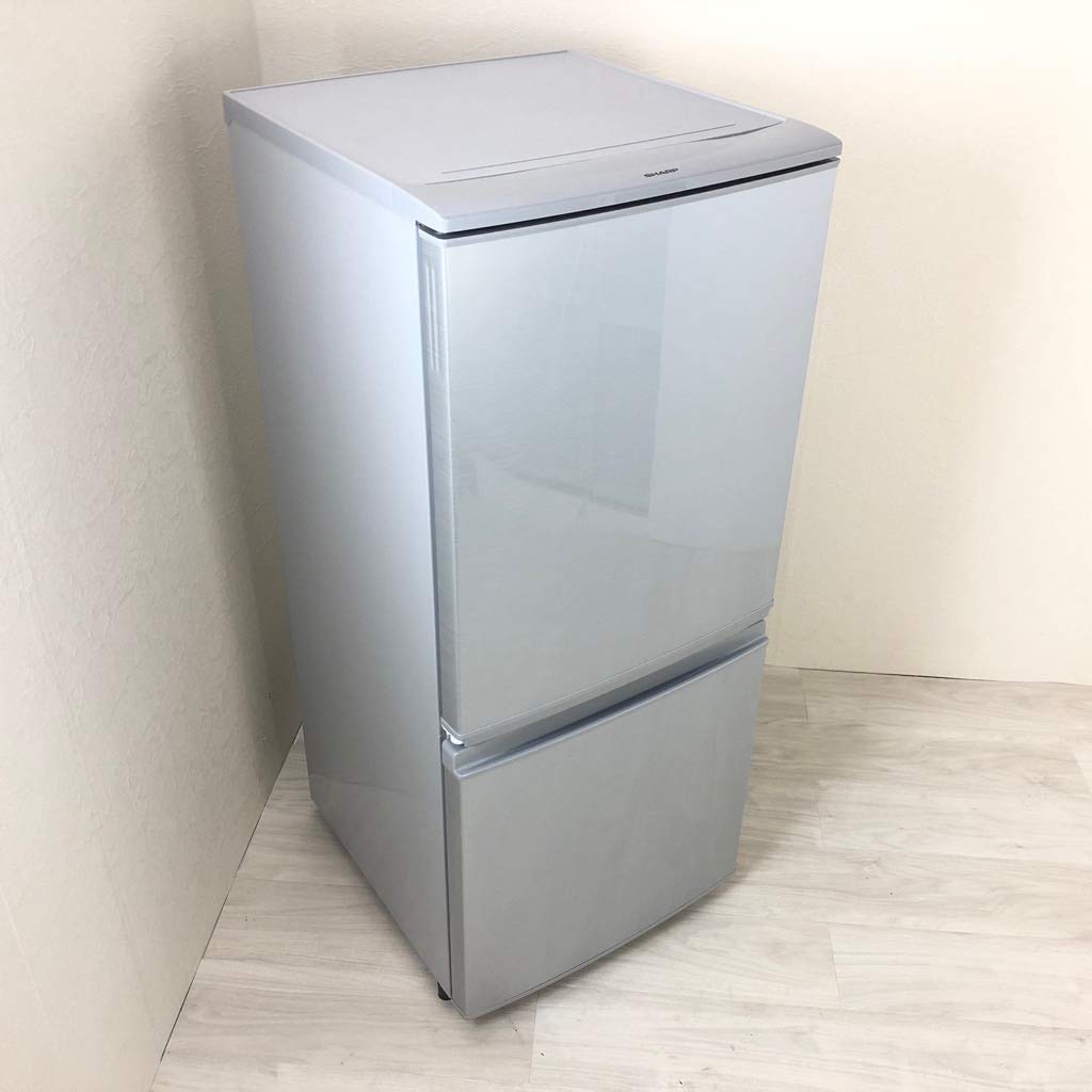 Amazon | シャープ 137L 2ドア冷蔵庫（シルバー系）SHARP SJ-D14A-S