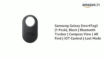 Samsung Galaxy SmartTag2 (1 Pack), Black | Bluetooth Tracker
