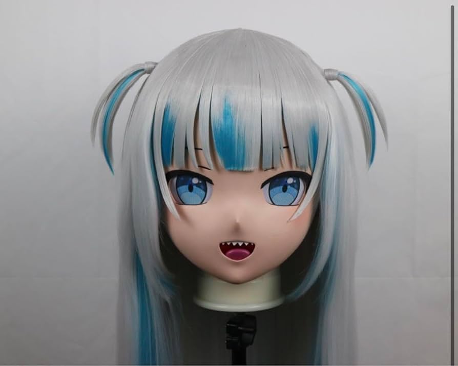 Amazon.co.jp: 全頭面・鍵付がうぐら ホロラ 着ぐるみ MASK kigurumi