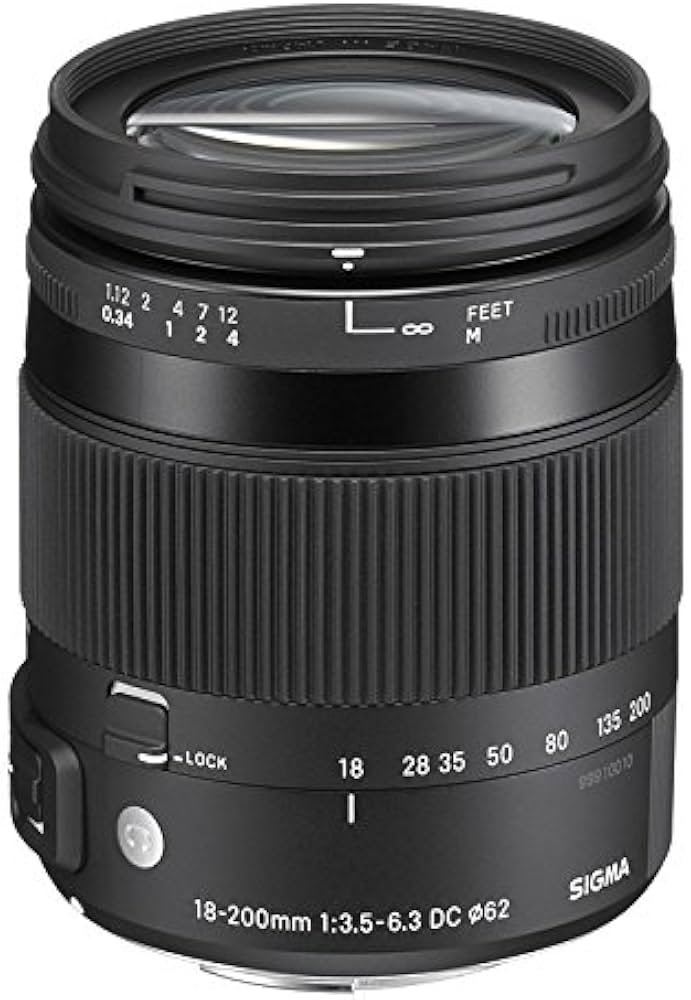 Amazon.co.jp: SIGMA 18-200mm F3.5-6.3 DC MACRO HSM | Contemporary