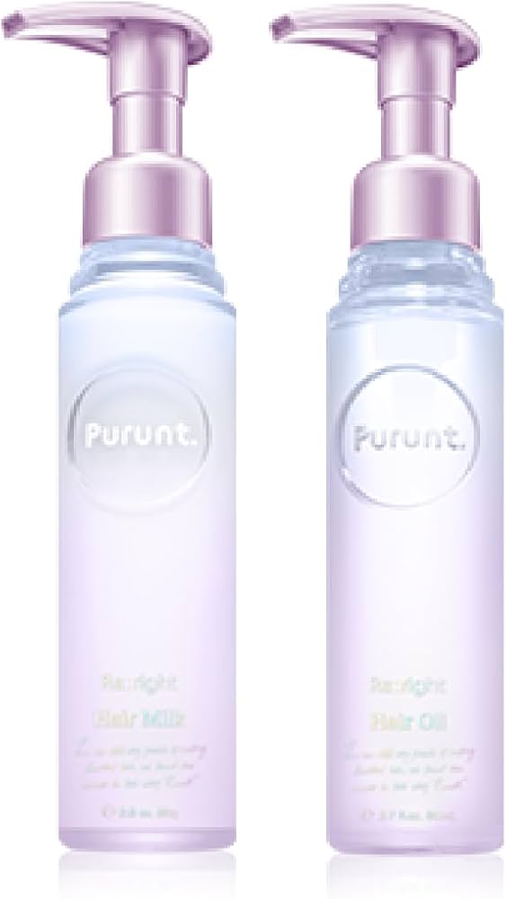 Amazon | Purunt. Re:right リライト 美容液 ヘアオイル ヘアミルク