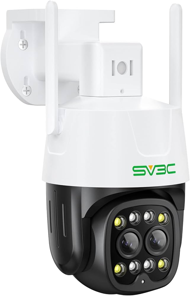 Amazon.com : SV3C PTZ WiFi Security Camera Outdoor Dual Lens