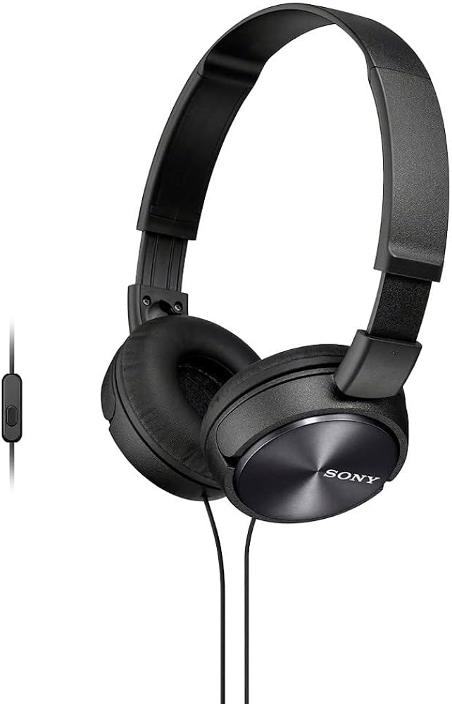 Amazon.com: Sony Foldable Headphones with Smartphone Mic and