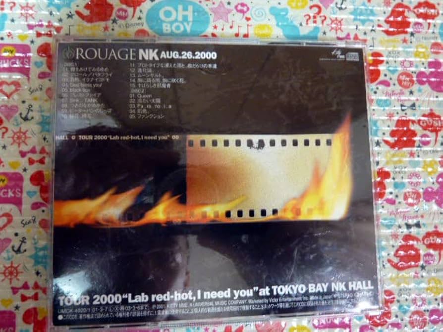 Amazon.co.jp: 美品 ROUAGE NK AUG.26.2000 CD : おもちゃ