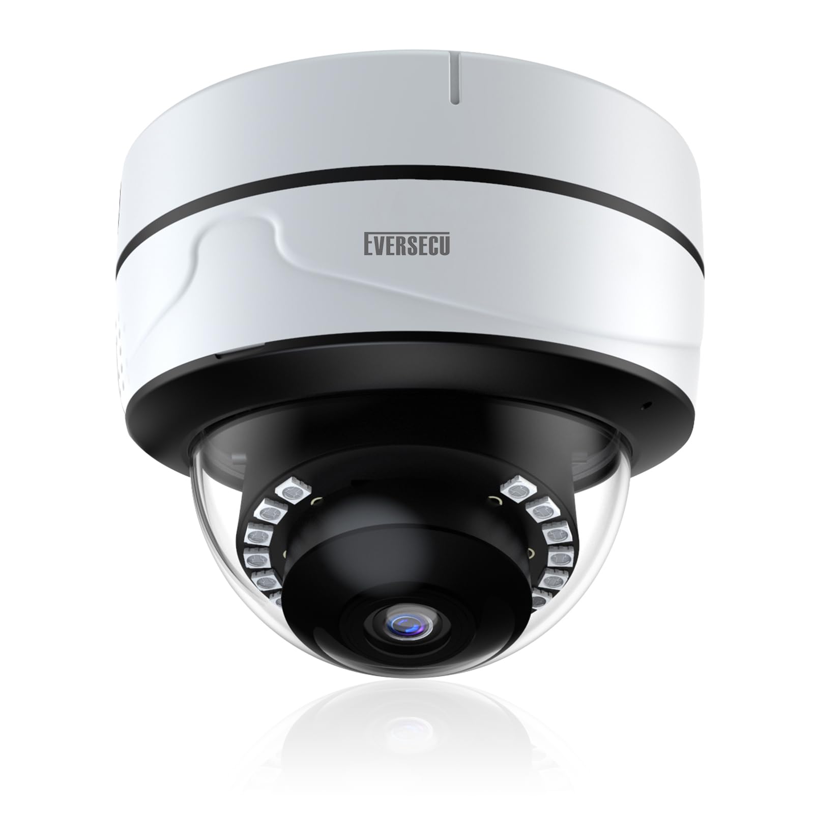 Amazon.com : EVERSECU 1080P Ik10 Vandalproof HD Analog Metal Dome