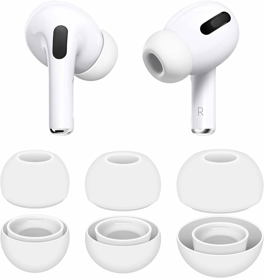 IiEXCEL AirPods Pro Ear Tips Ear Buds, 3 Pairs Replacement Small