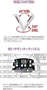 Amazon.co.jp: ＜SEVEN BEAUTY＞ オゾンフェイシャルスチーマー FS300