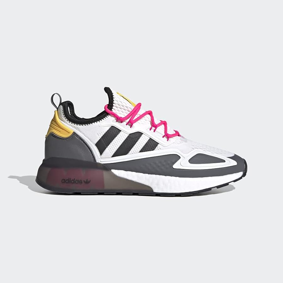 Amazon.com | adidas Ninja ZX 2K Boost Shoes Men's, White, Size 8.5