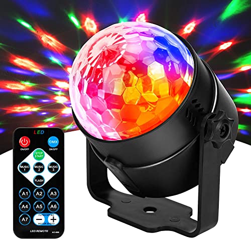 Amazon.co.jp: JYX ミラーボール ディスコライト ステージライト LED