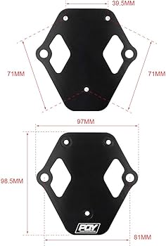 Amazon | PQY ビレットアルミイグニッションコイルブラケット MSD