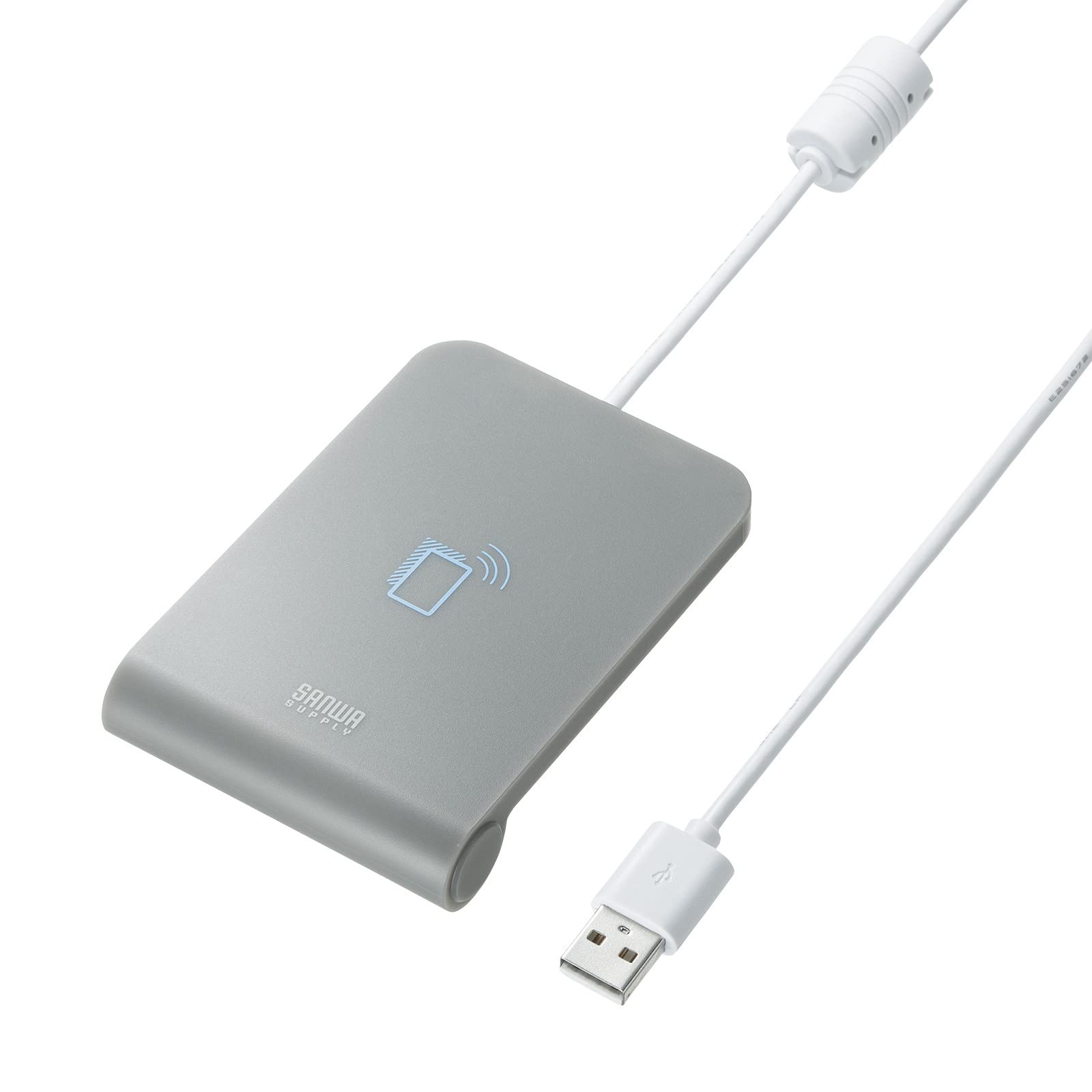 Amazon.co.jp: サンワサプライ ICカードリーダライター 非接触型【電子