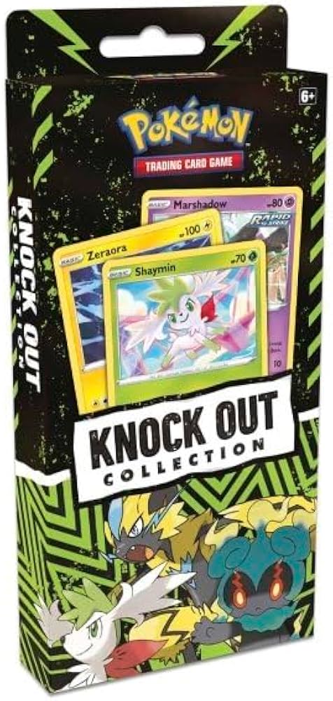 Amazon.com: Pokemon TCG: Knock Out Collection (Shaymin, Zeraora