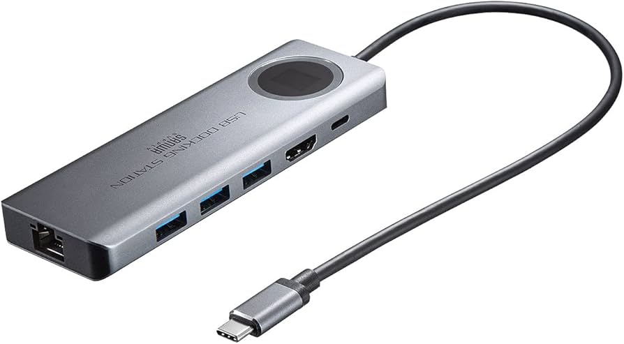 Amazon.co.jp: サンワサプライ ドッキングステーション Type-C接続