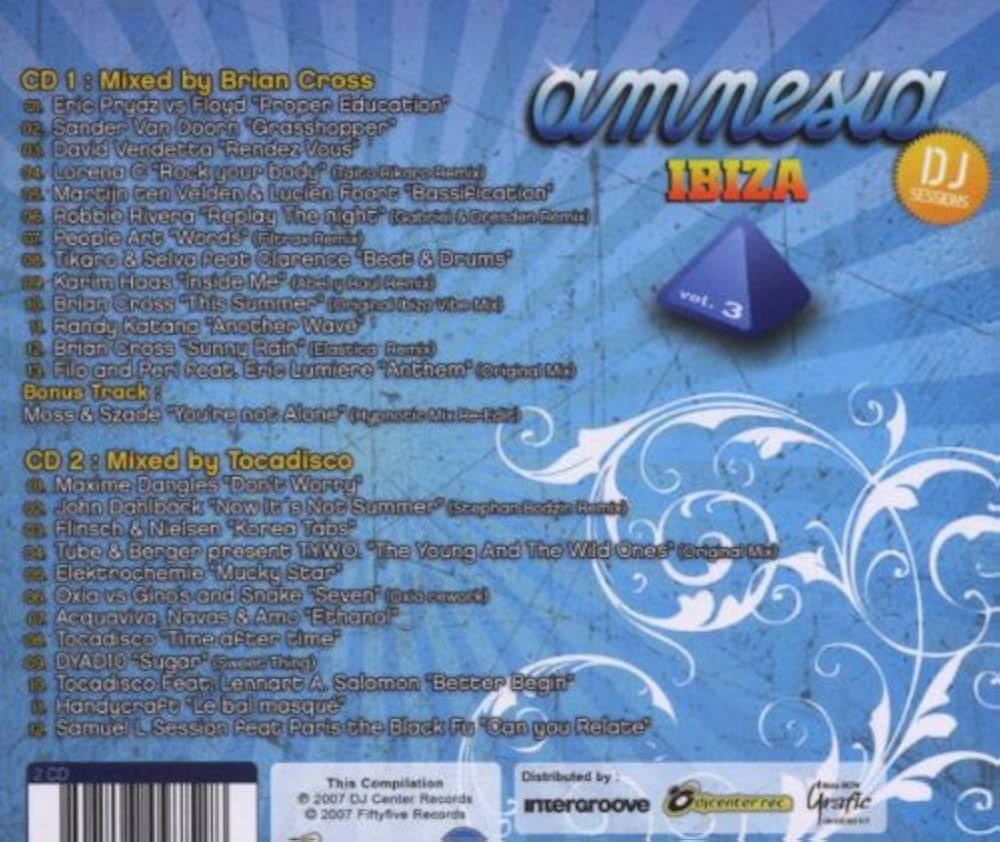 Amazon.com: Amnesia Ibiza DJ Sessions 3: CDs & Vinyl