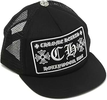 Amazon.co.jp: [クロムハーツ] 帽子 メッシュキャップ ブラック メンズ
