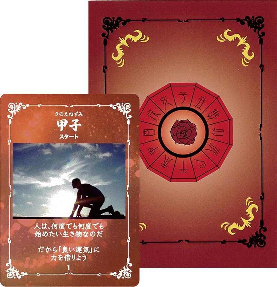 Amazon.co.jp: 干支オラクルカード vol.2 ｜ 煌めき四柱推命師けいこ