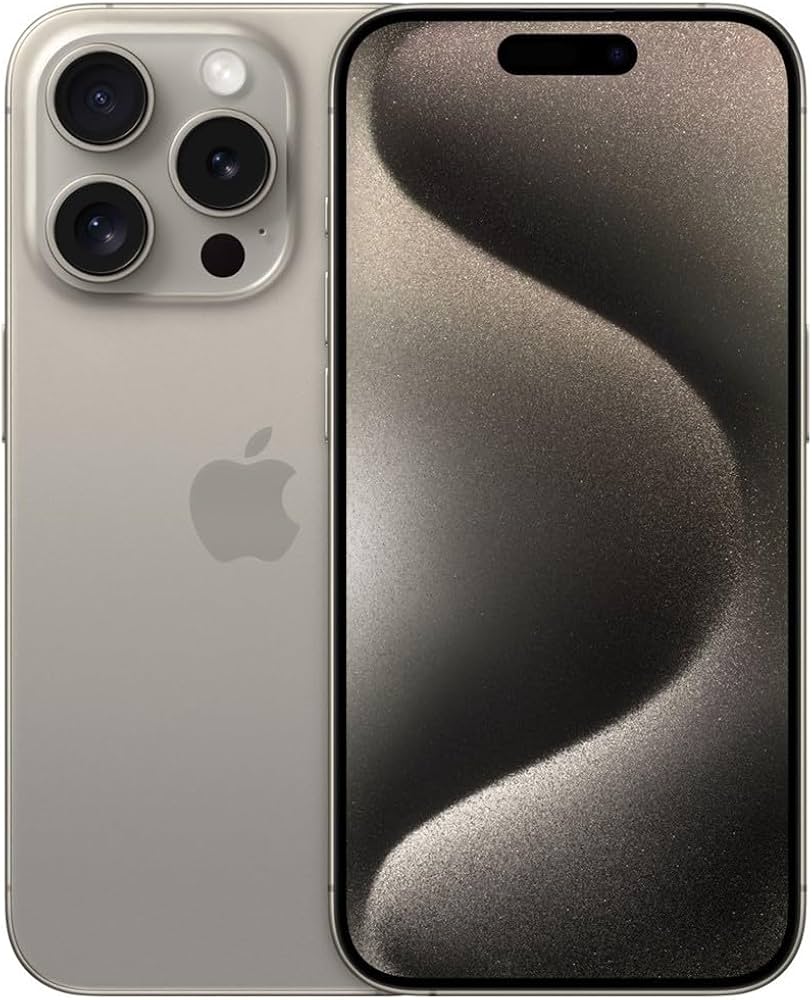 Amazon.com: Apple iPhone 15 Pro Max, 256GB, Natural Titanium for