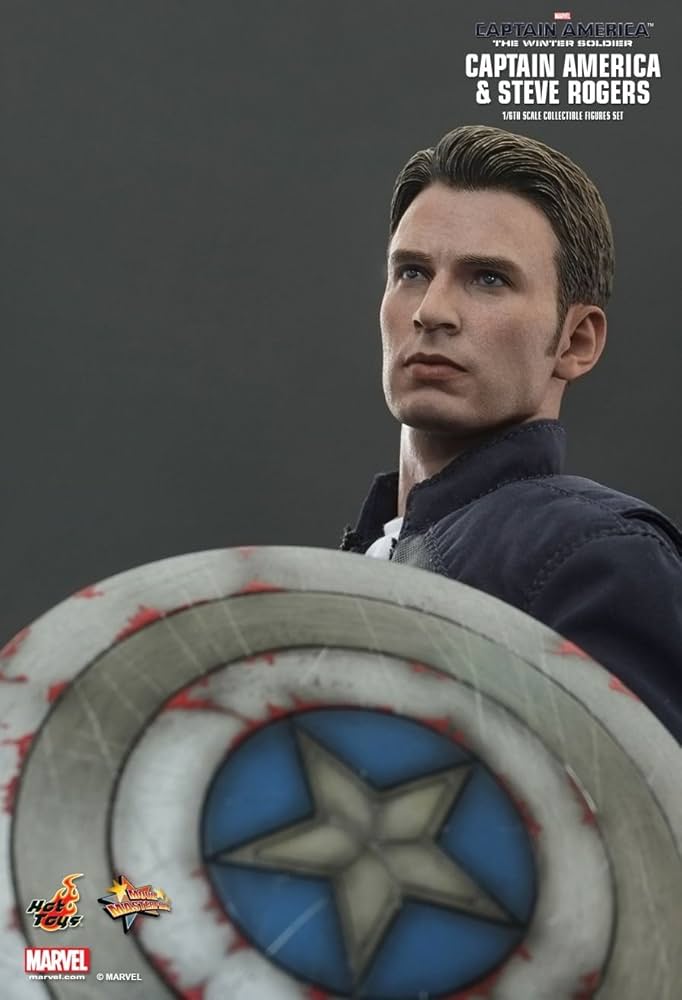 Amazon.com: Hot Toys The Winter Soldier Movie Masterpiece Captain