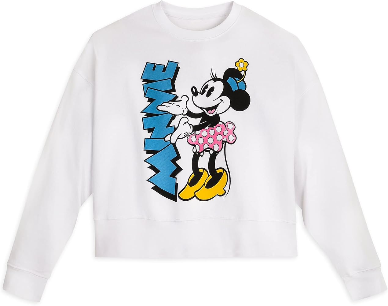 Disney Store Women's Minnie Mouse Pullover Sweatshirt – Mickey