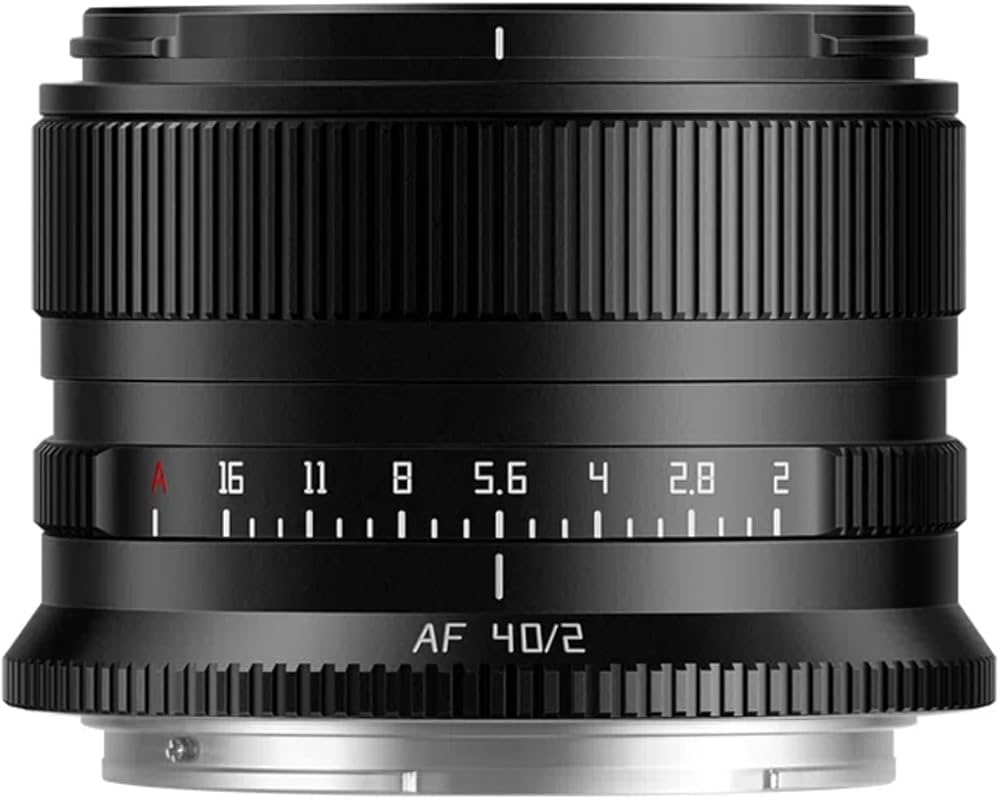 TTARTISAN AF 40mm F2 Zマウント New TTartisan AF 40mm f/2 lens for