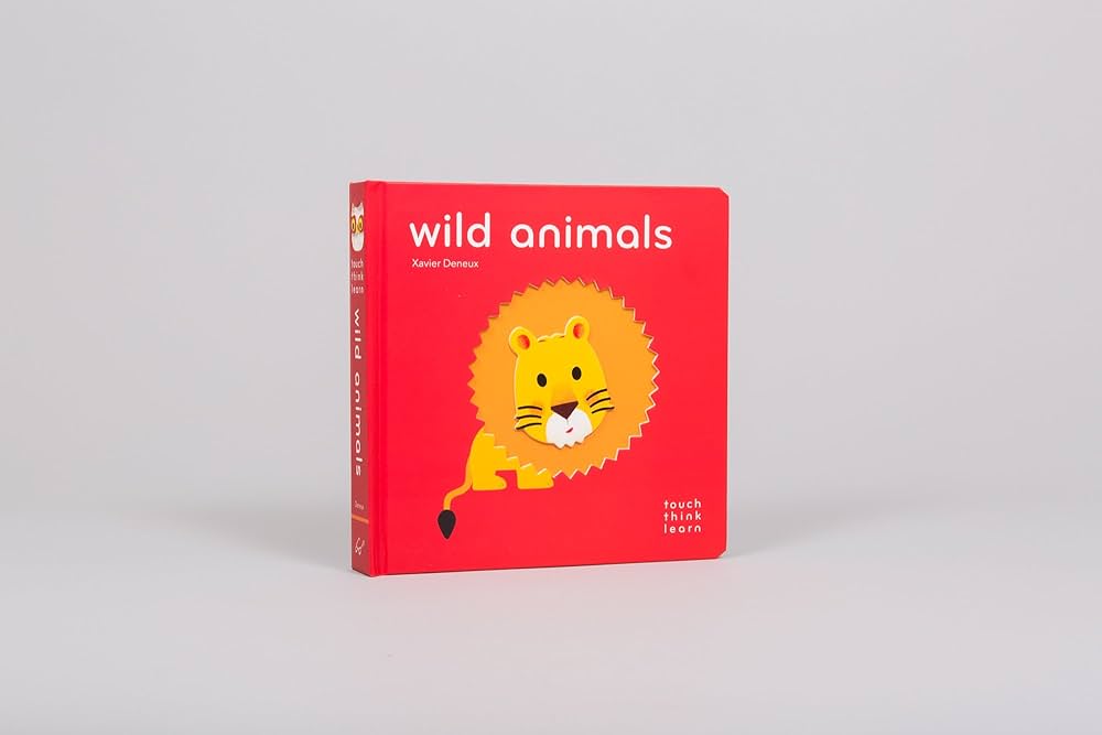 TouchThinkLearn: Wild Animals: (Childrens Books Ages 1-3