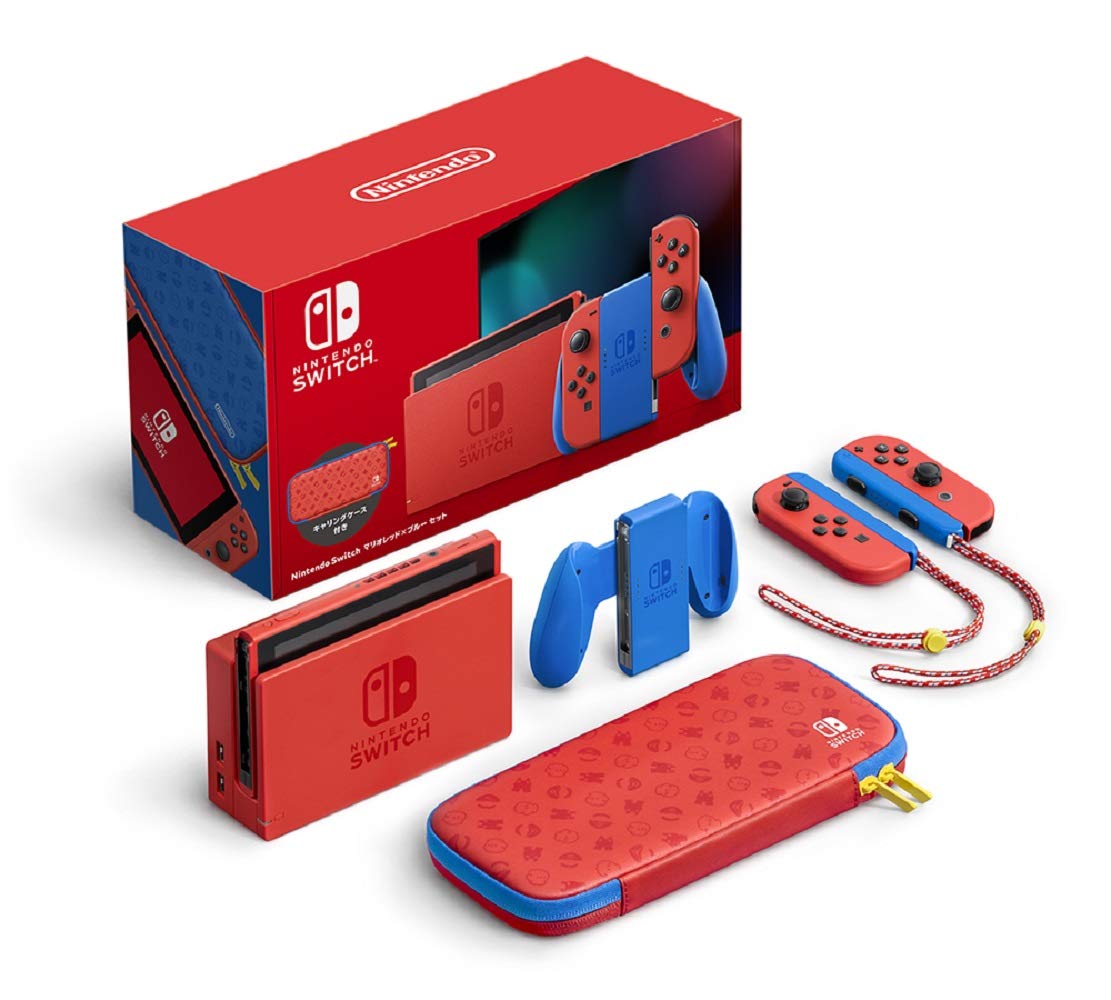 Amazon.co.jp: Nintendo Switch マリオレッド×ブルー セット : ゲーム