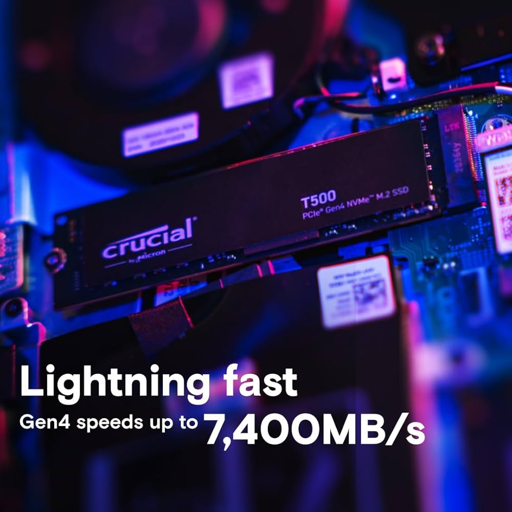 Amazon | Crucial T500 2TB Gen4 NVMe M.2 内蔵型ゲーミングSSD 最大