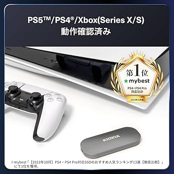 Amazon | キオクシア KIOXIA SSD 外付け 500GB USB3.2 Gen2 最大読出
