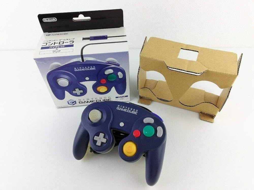 Amazon | ニンテンドーゲームキューブ専用コントローラ バイオレット