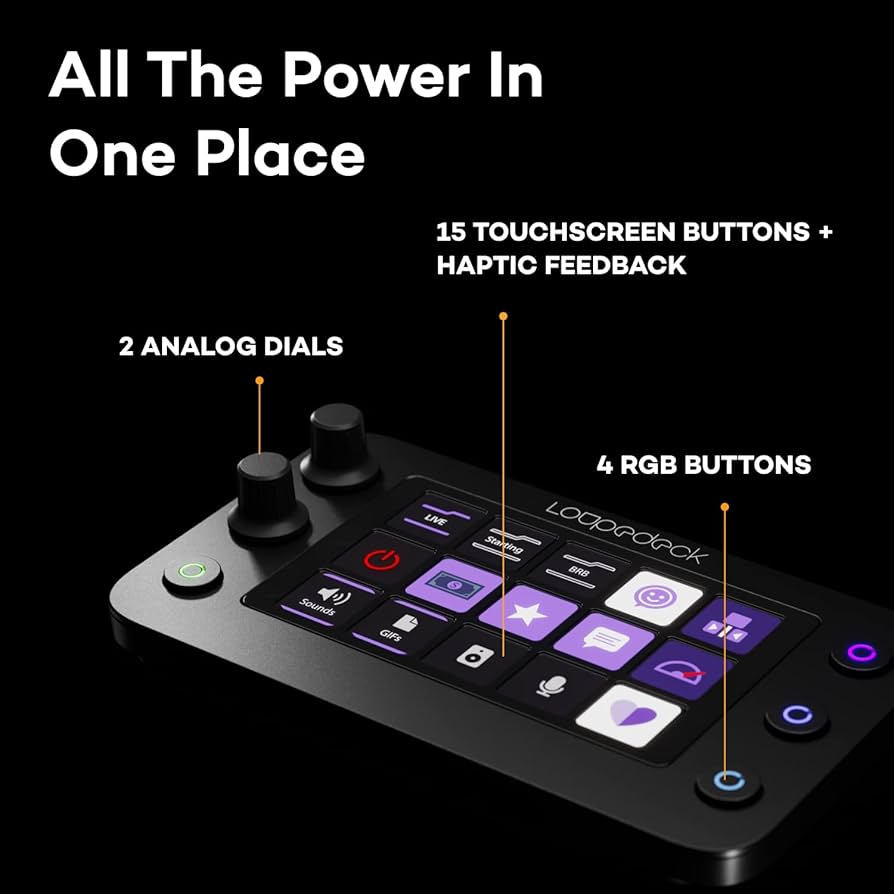 Amazon.com: Loupedeck Live S - The Streaming Console for Desktop