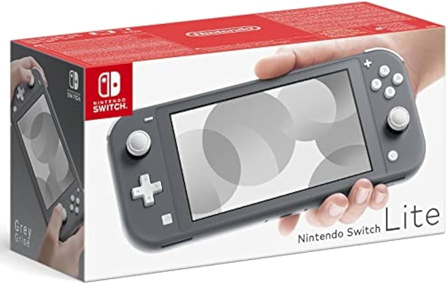 Nintendo Switch Lite グレー アダプター付き 液晶画面要確認 Nintendo