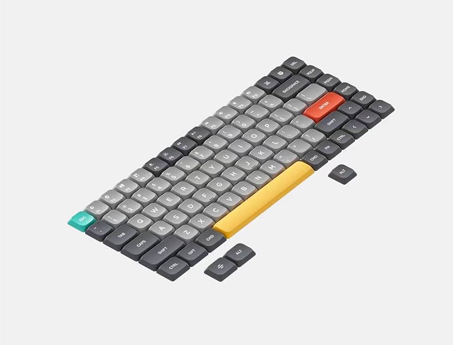 Amazon.co.jp: nuphy Air75 キーキャップ-ブラック : ファッション