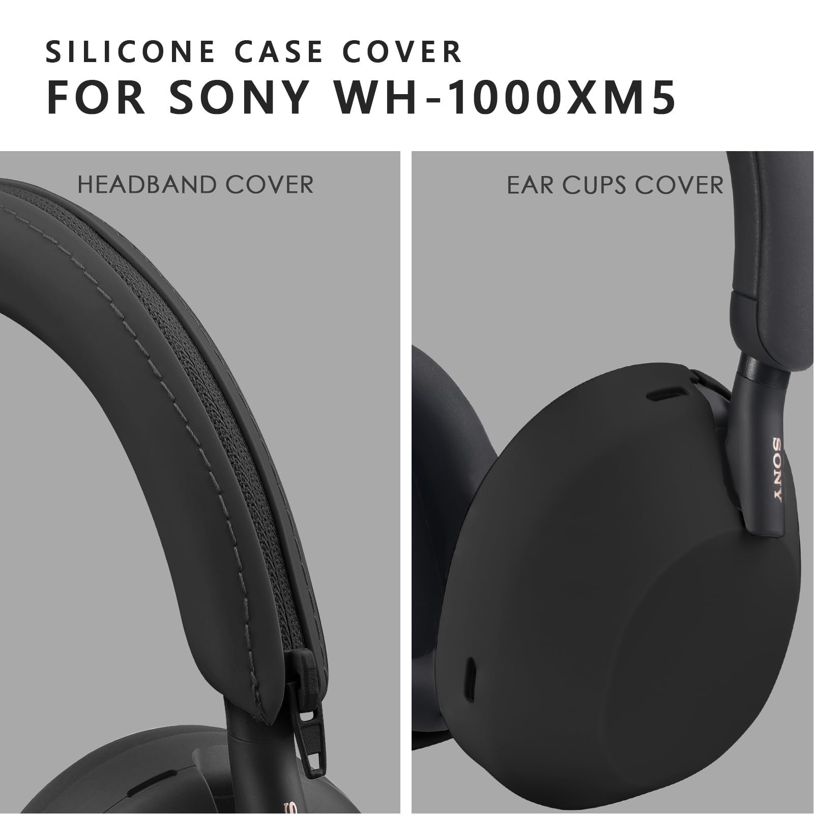 Amazon | Sony WH-1000XM5用シリコンケース Sony xm5 ワイヤレス