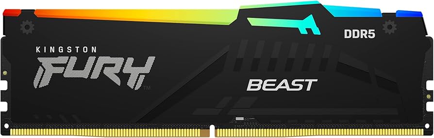 Kingston Fury Beast Black RGB EXPO 64GB (2x32GB) 6000MT/s DDR5
